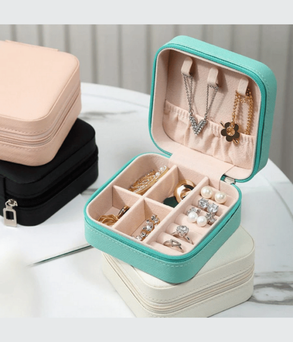 Jewelry Storage Box Leather