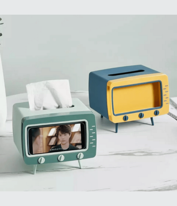 2 In 1 Tv Shape Tissue Box