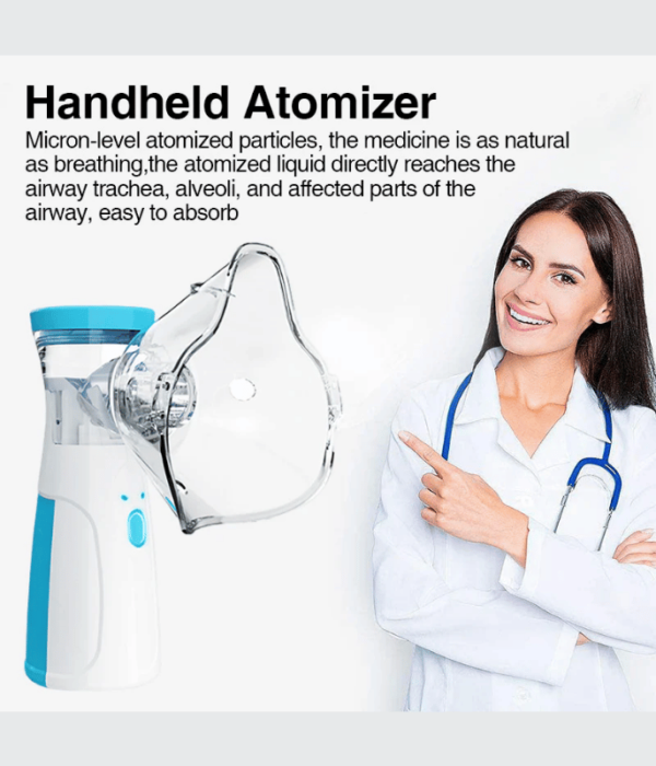 Portable Handheld Mesh Nebulizer For Adults & Kids Or Infants